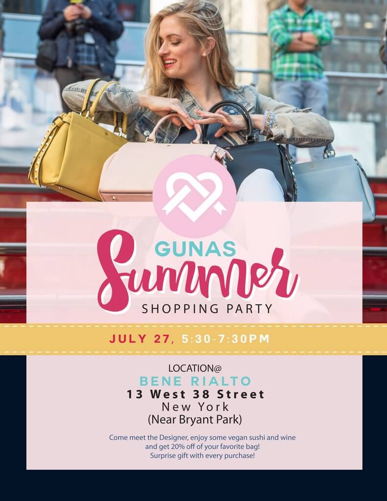 Gunas summer shopping party