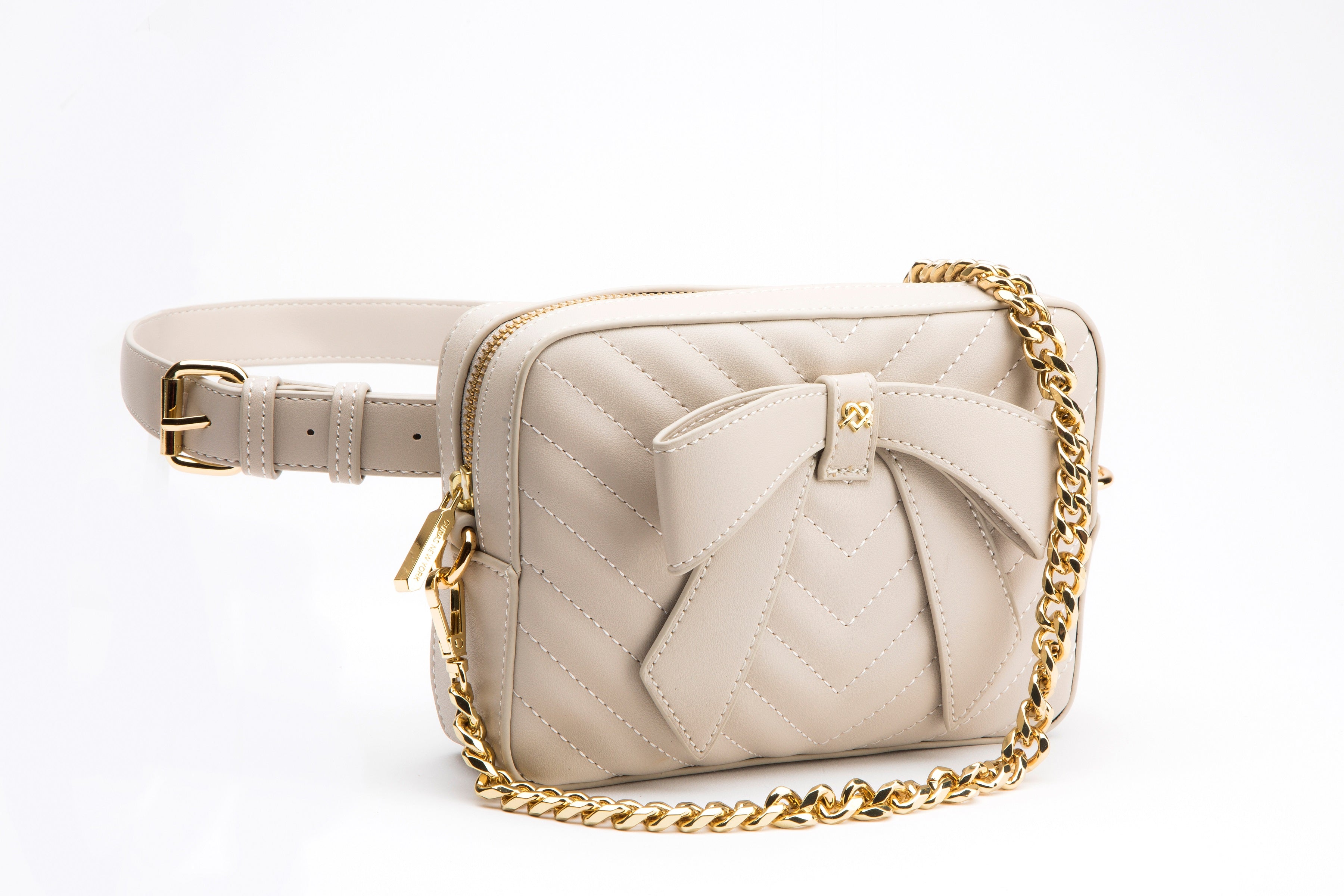 Chloe - Off-white Vegan Multi-wear Bag