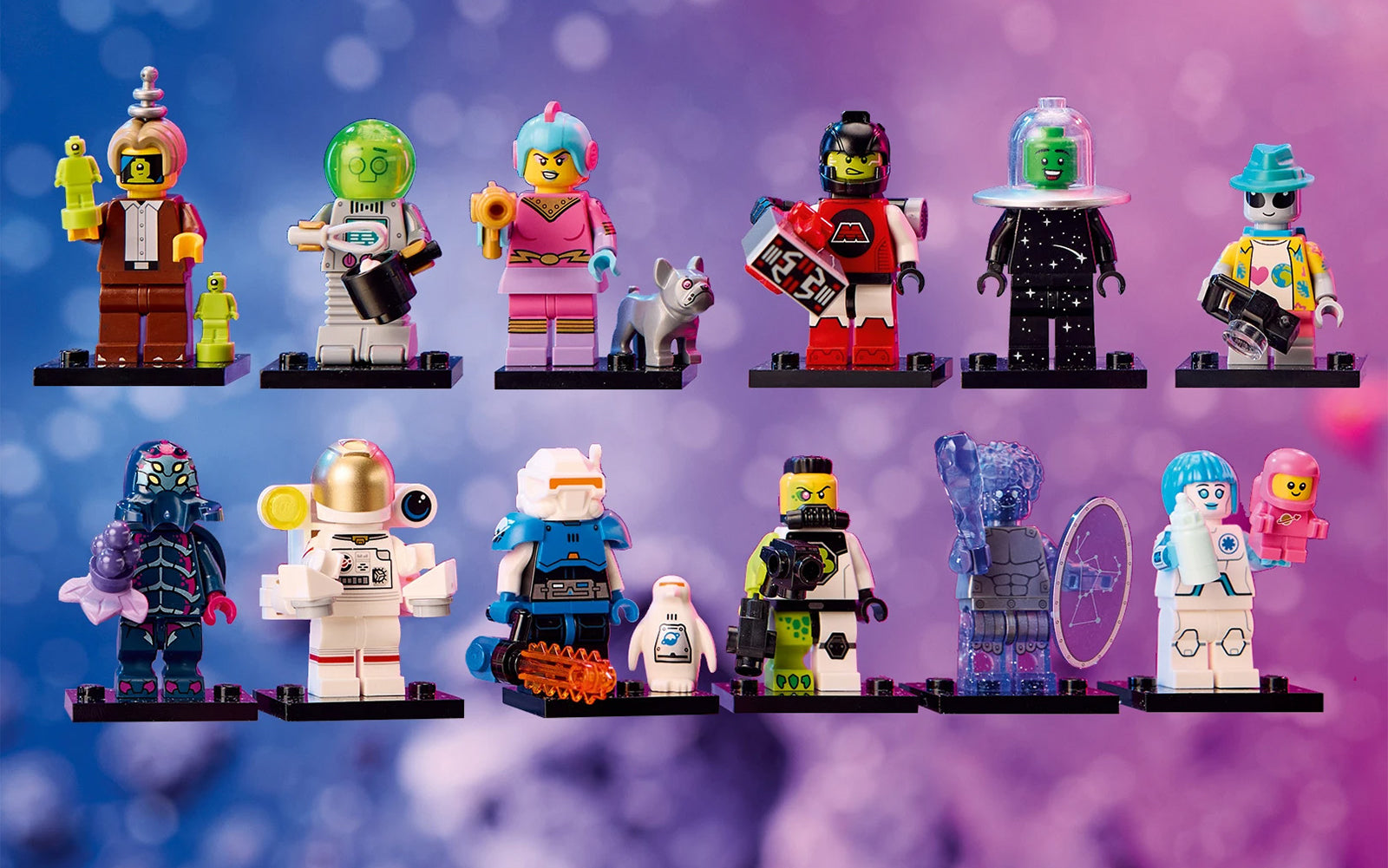 Series 26 Space Collection 12 LEGO Minifigures 71046