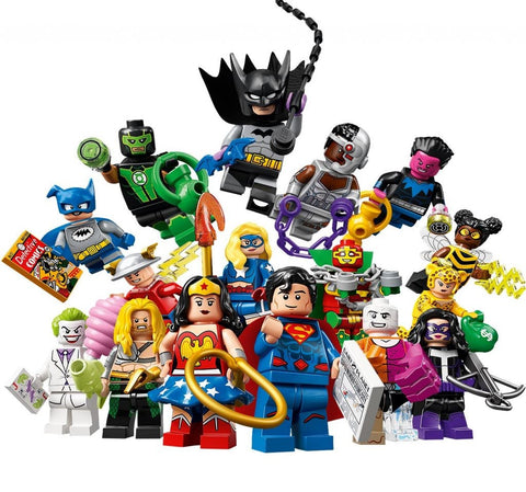 DC Super Heroes Minifigures Series Complete Collection 16 LEGO Minifigures 71026