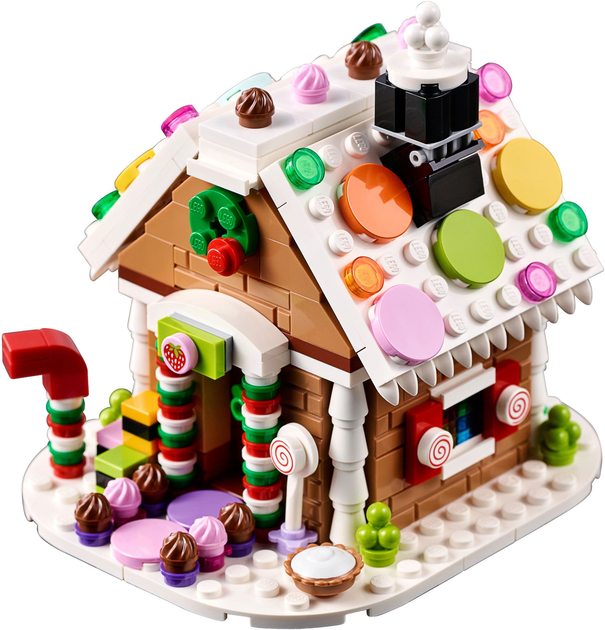 lego christmas gingerbread house