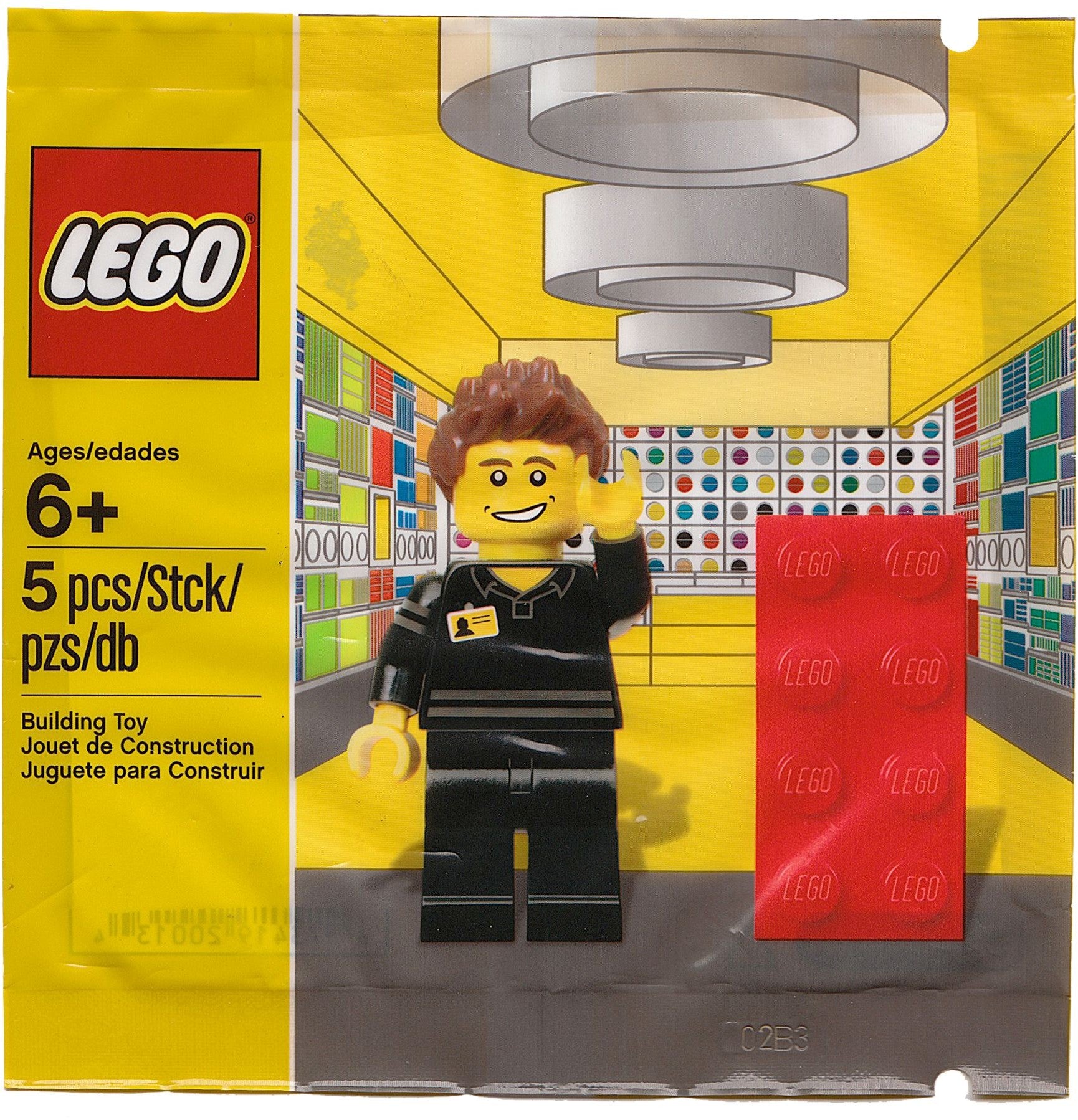 LEGO Store Employee Minifigure - 5001622 – Frames for Lego Minifigures
