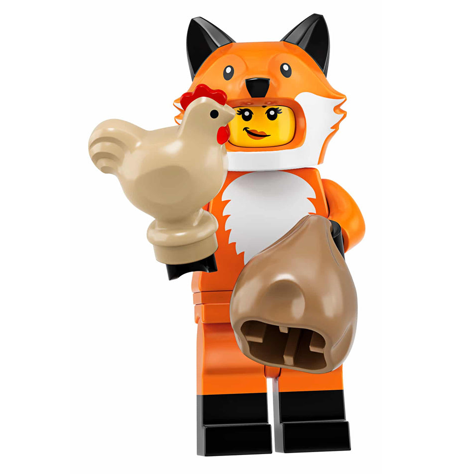 Fox Costume Girl – Series 19 Lego 