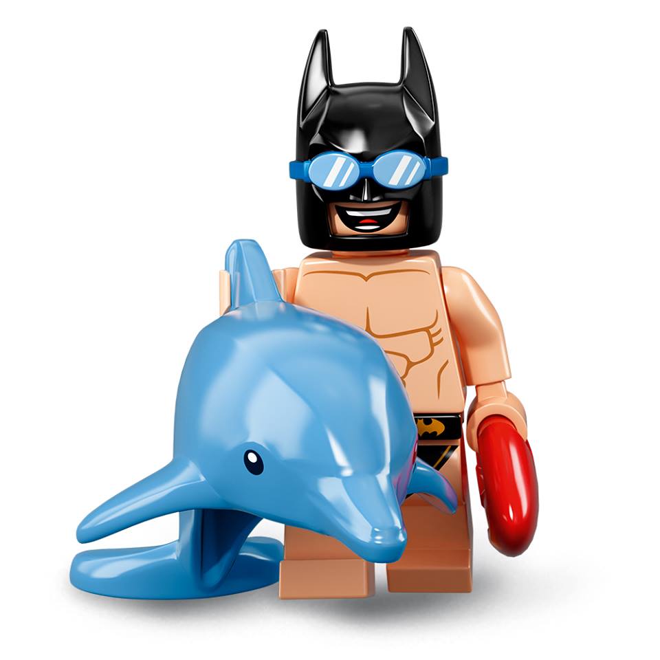 Swimming Pool Batman – The BATMAN Movie series 2 LEGO Minifigure – Display  Frames for Lego Minifigures