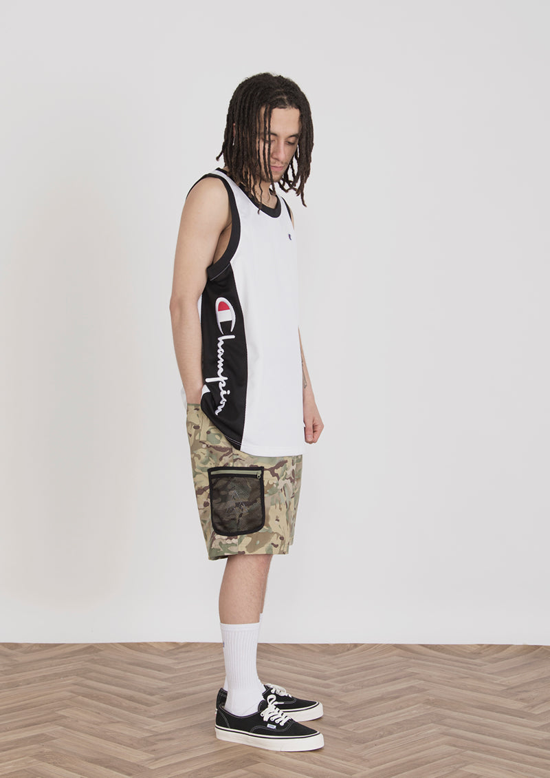 Champion Basketball Vest | HUF Shorts 