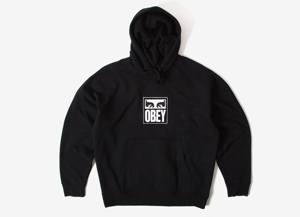 obey split eyes hoodie