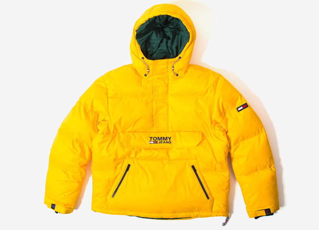 yellow tommy jeans jacket