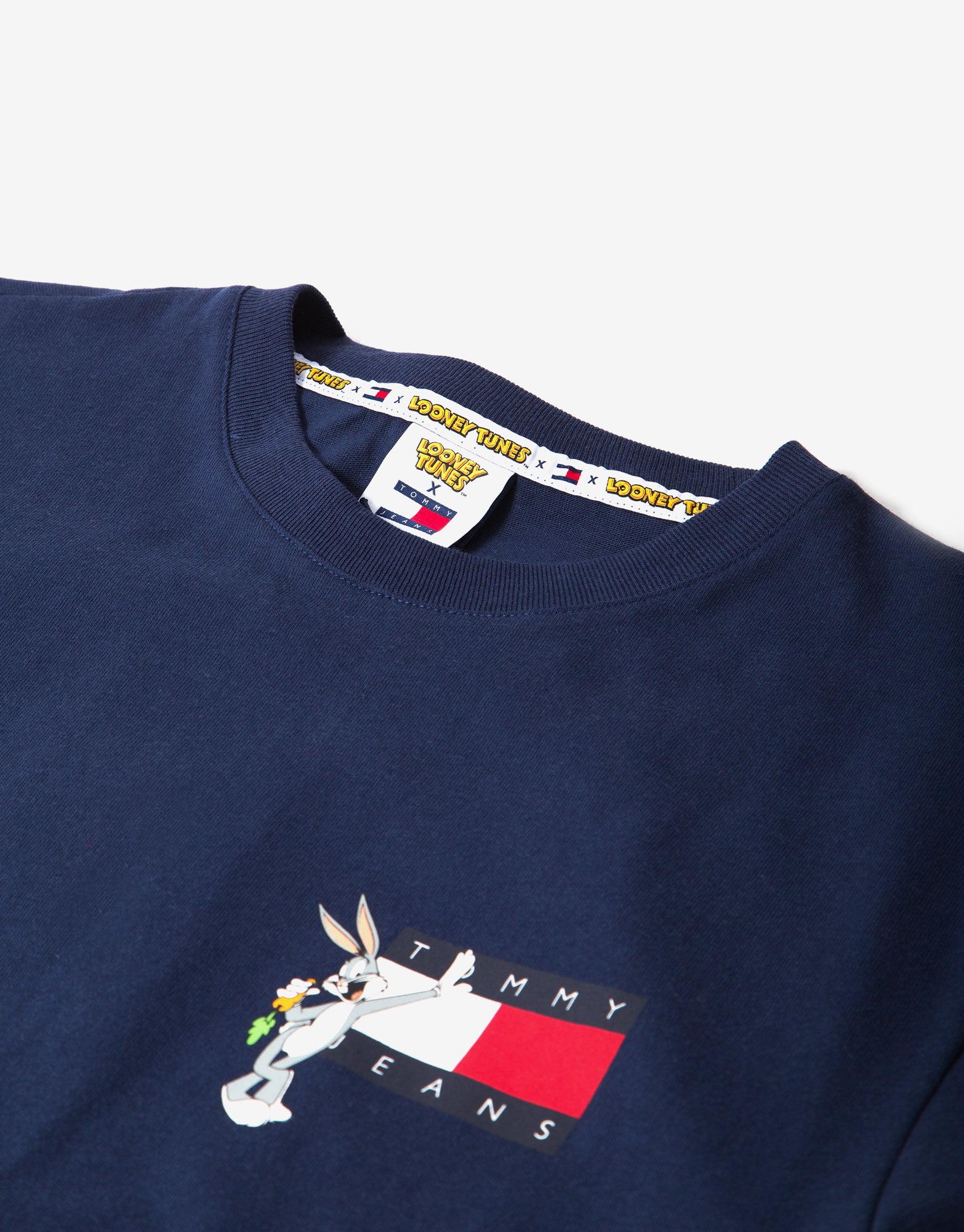 Tommy Jeans X Looney Tunes T Shirt Navy The Chimp Store