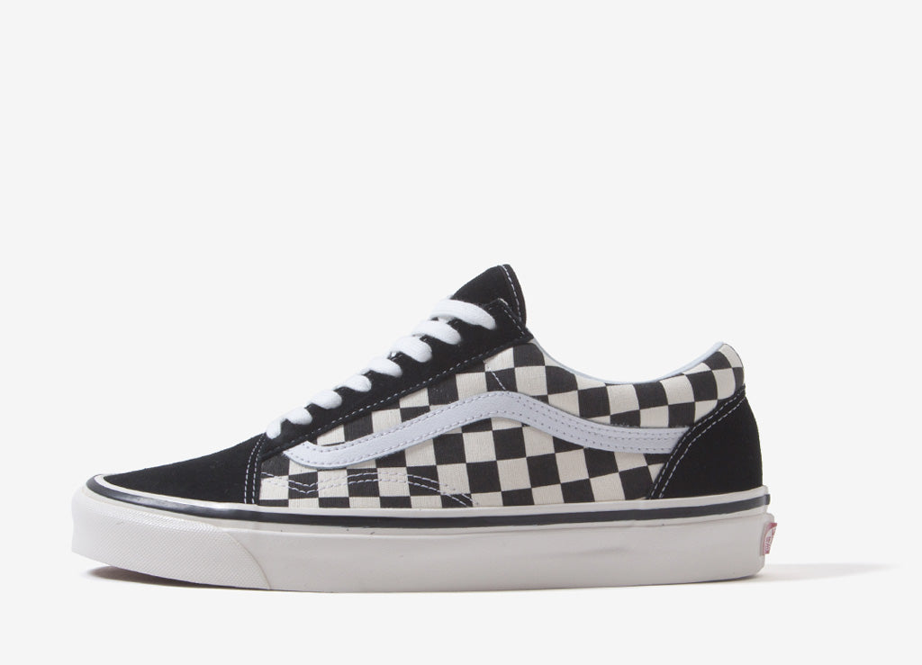 vans old skool 36 dx anaheim factory black check