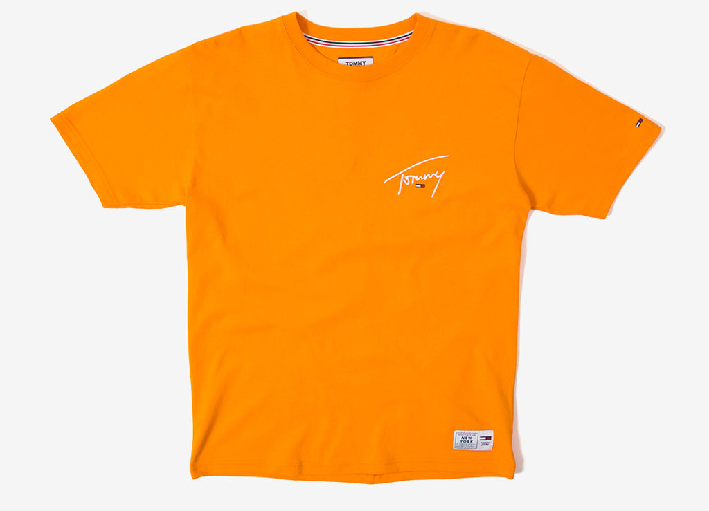 orange tommy shirt