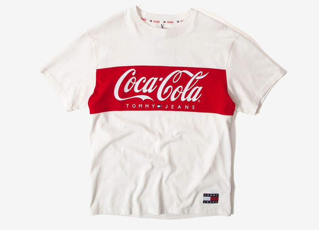 tommy jeans coca cola t shirt