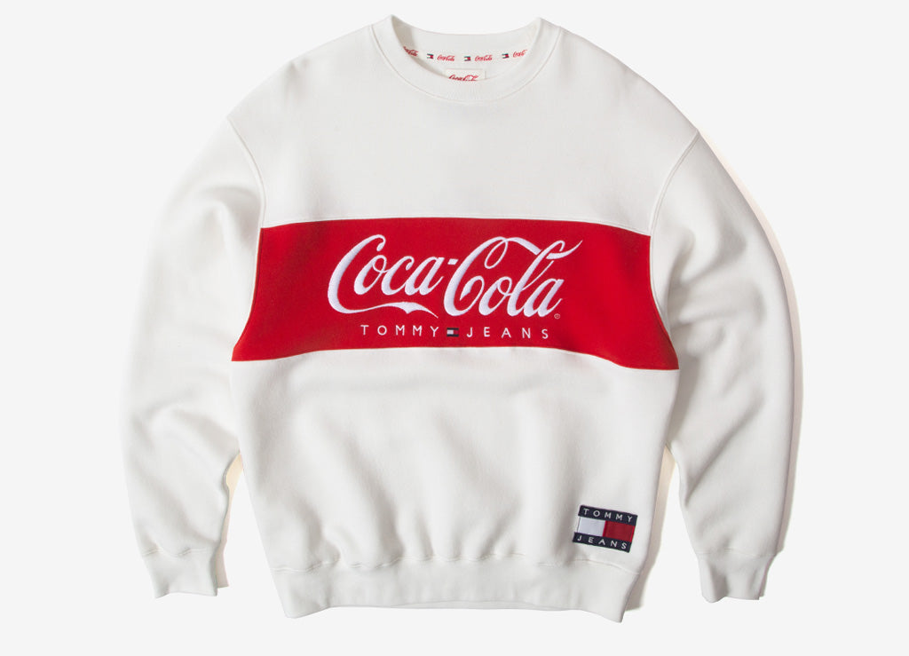 tommy jeans coca cola jumper