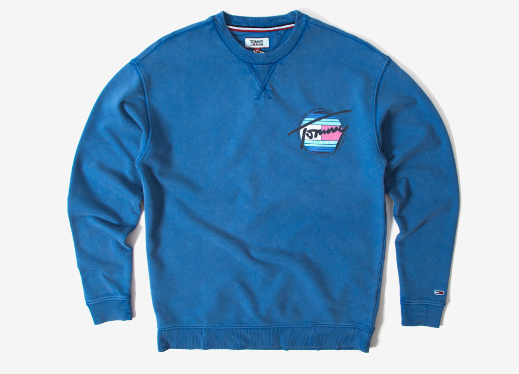 tommy jeans crew neck sweatshirt