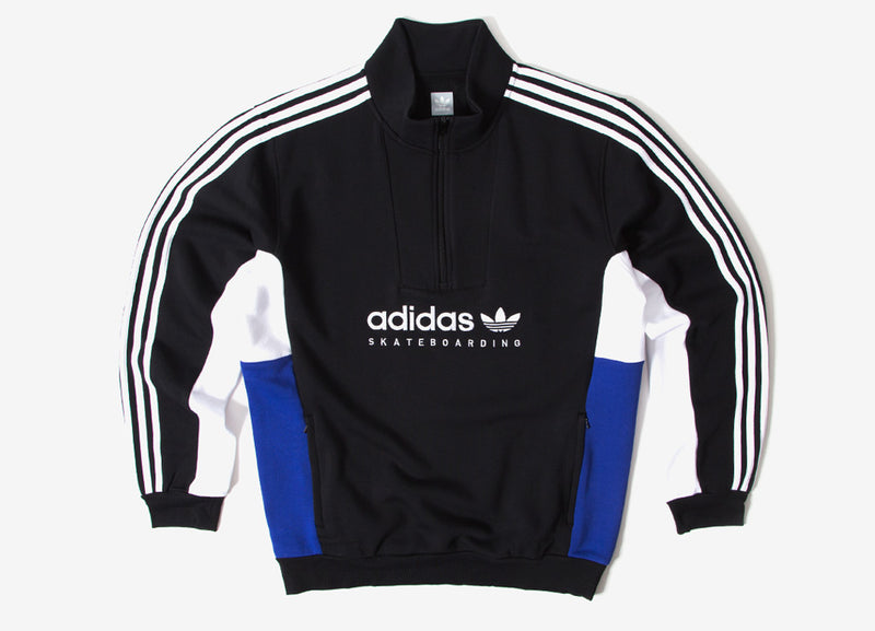 adidas originals apian pullover half zip sweatshirt