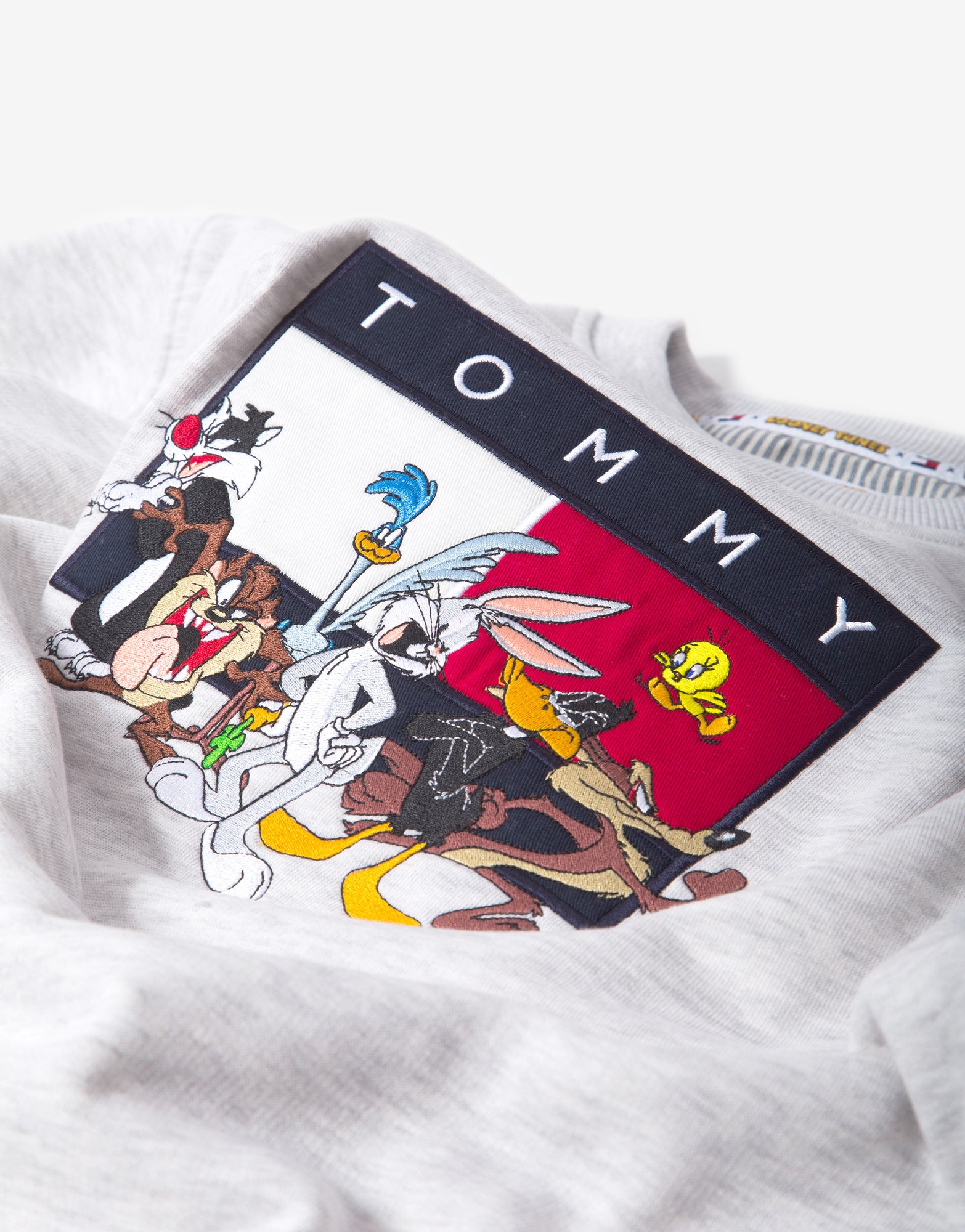Tommy Jeans X Looney Tunes Crewneck Grey The Chimp Store