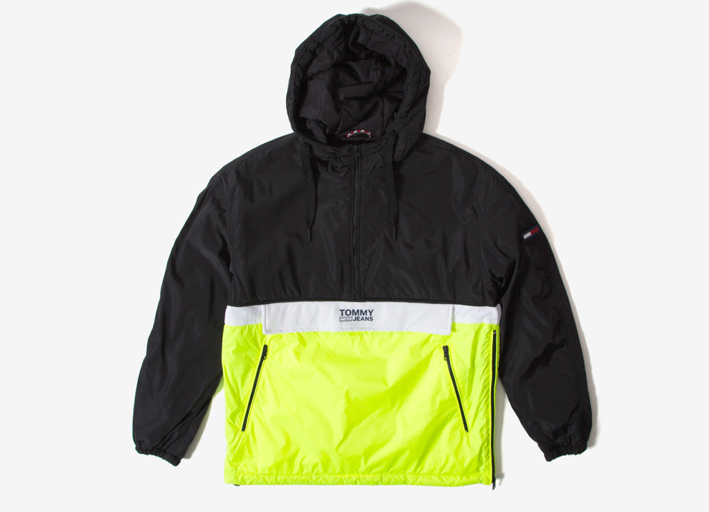 tommy jeans pop over anorak