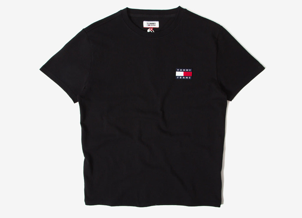 black tommy jeans t shirt