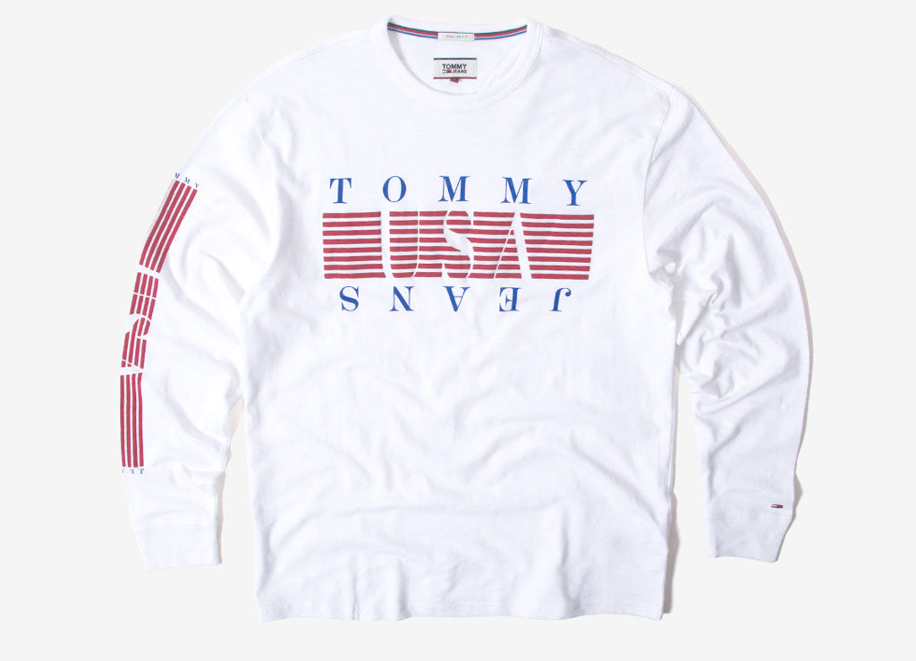 tommy jeans t shirt full sleeve