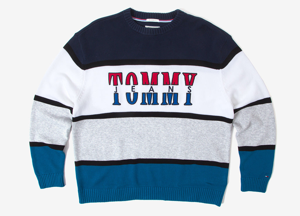 tommy jeans sweatshirt blue