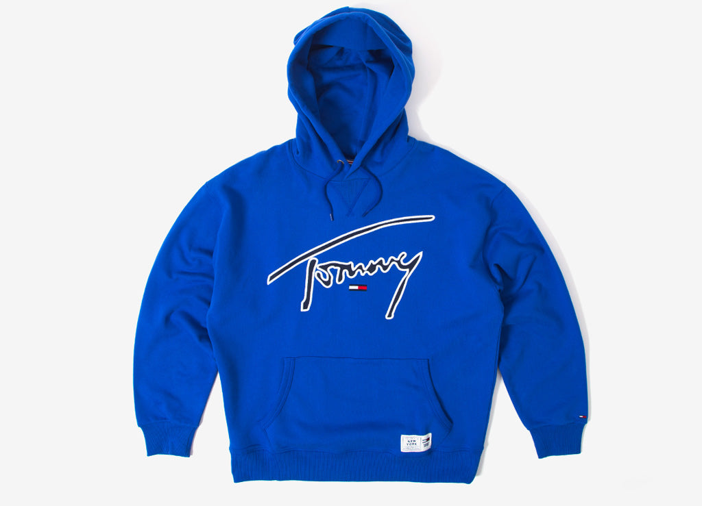 tommy jeans signature logo hoodie