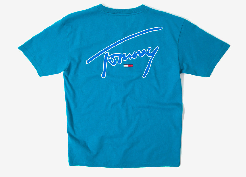 tommy signature tshirt