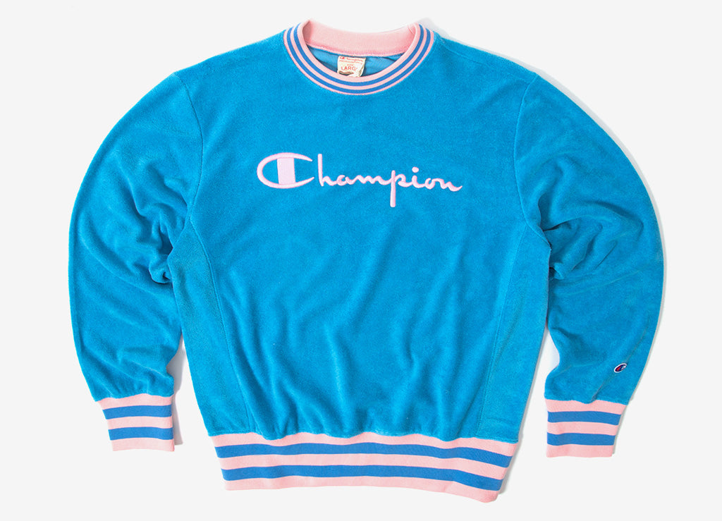 champion terry crewneck