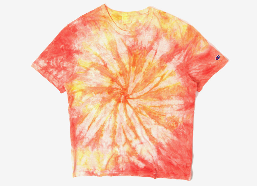 tie dye champion shirt