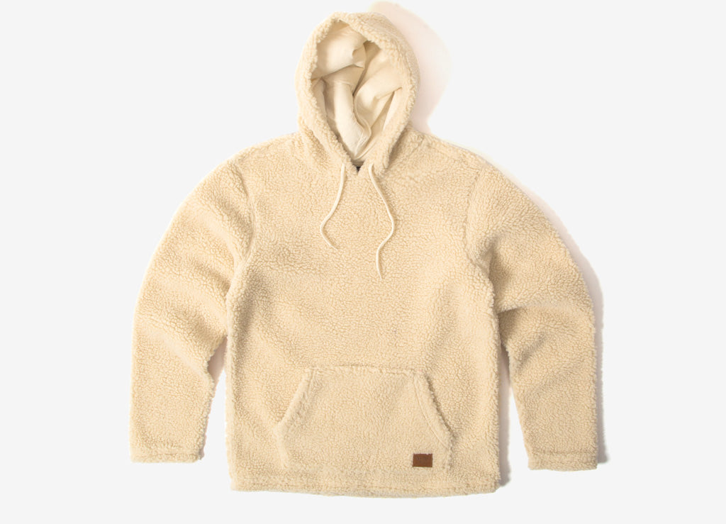 brixton grade sherpa hoodie