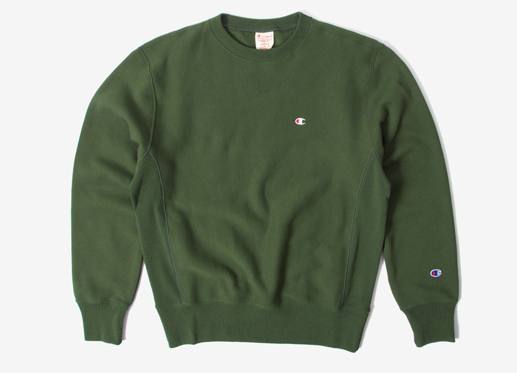 green sweatshirt champion