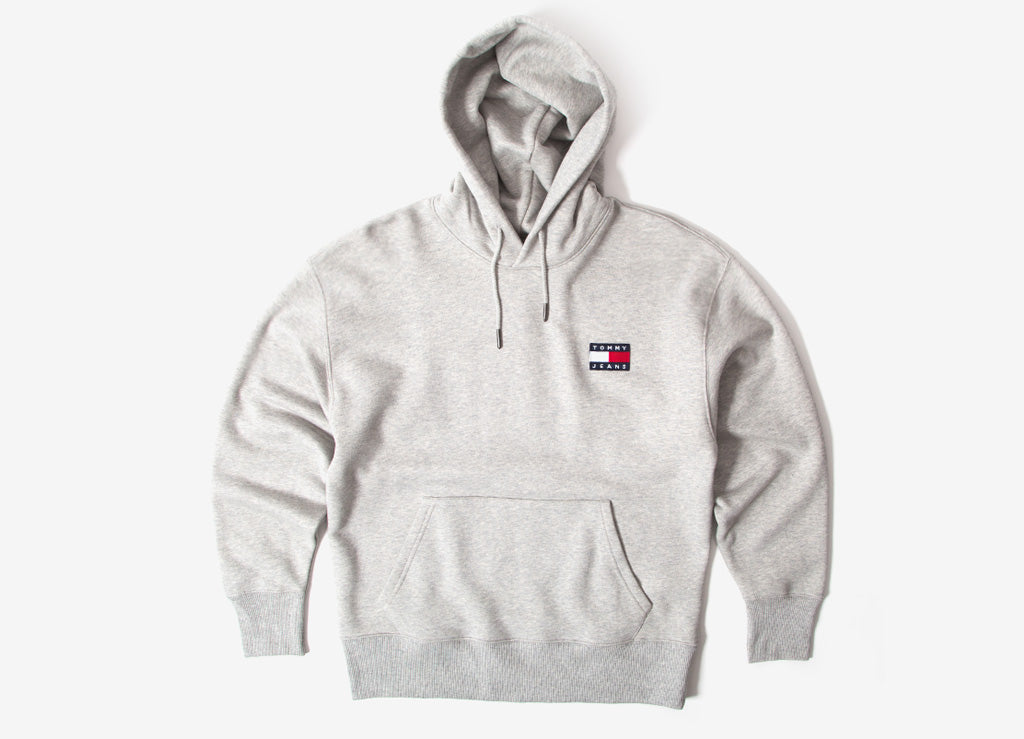 tommy hoodie grey