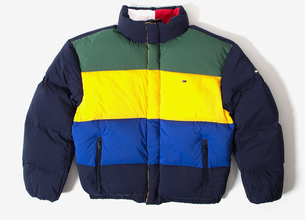 tommy jeans oversized down jacket