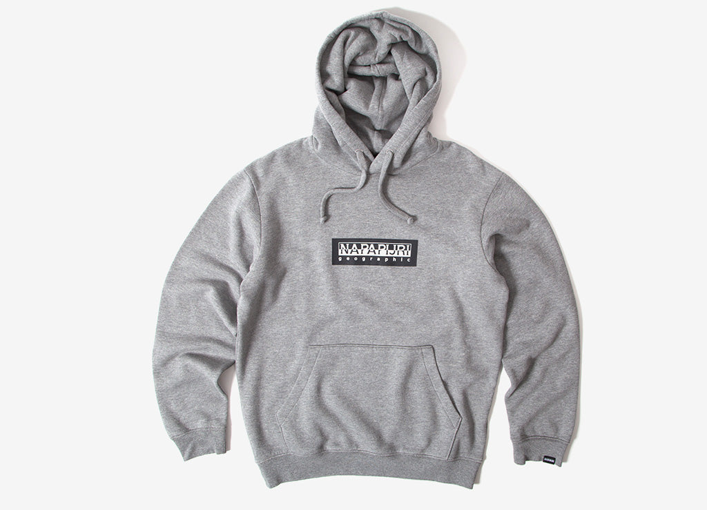 napapijri hoodie grey