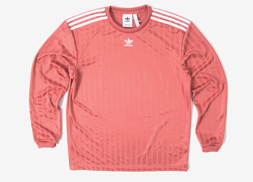 adidas tonal striped long sleeve tee