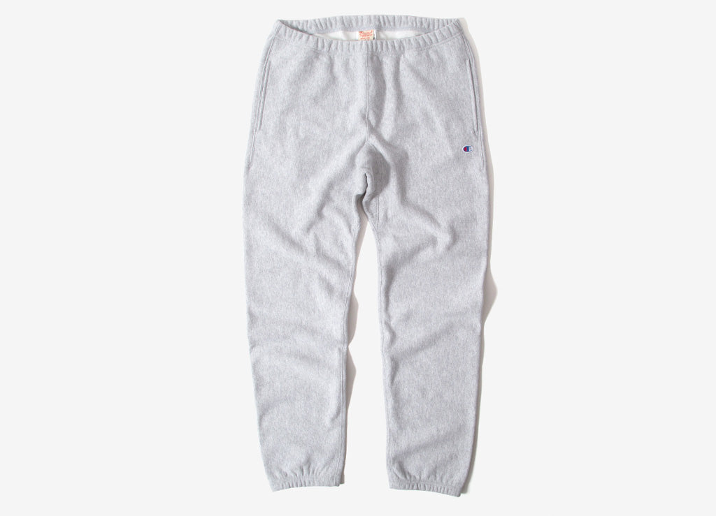 grey sweatpants champion