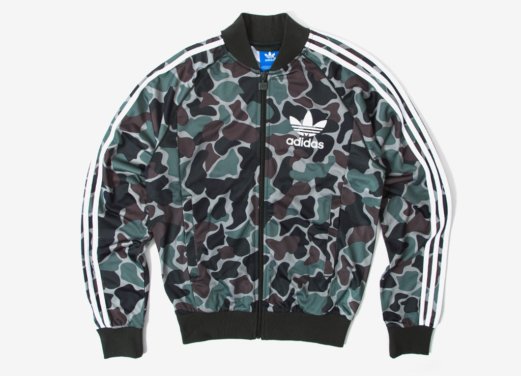 adidas originals camo track jacket