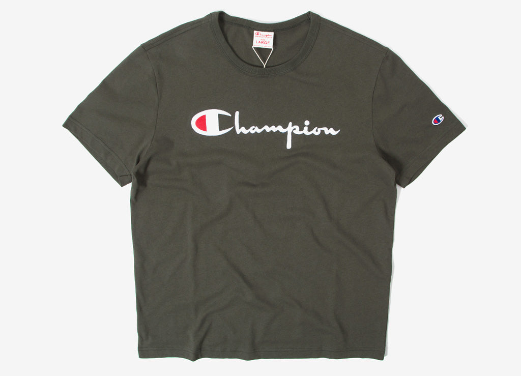 olive champion shirt