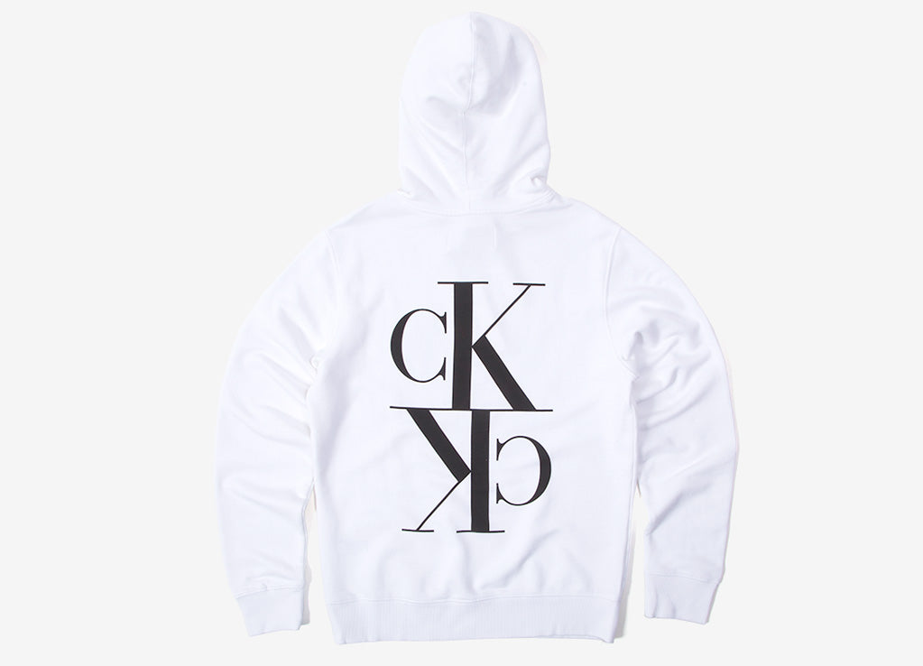 tommy classics hoodie met monogram