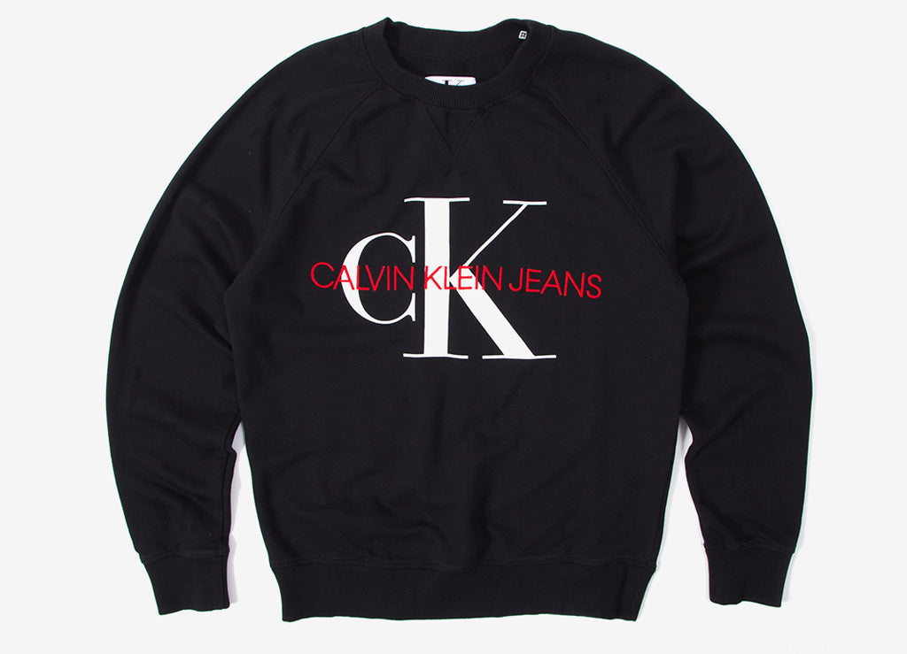 calvin klein monogram sweatshirt