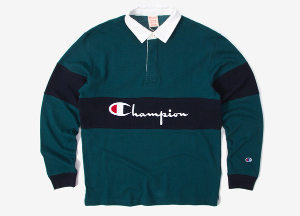 champion long sleeve navy