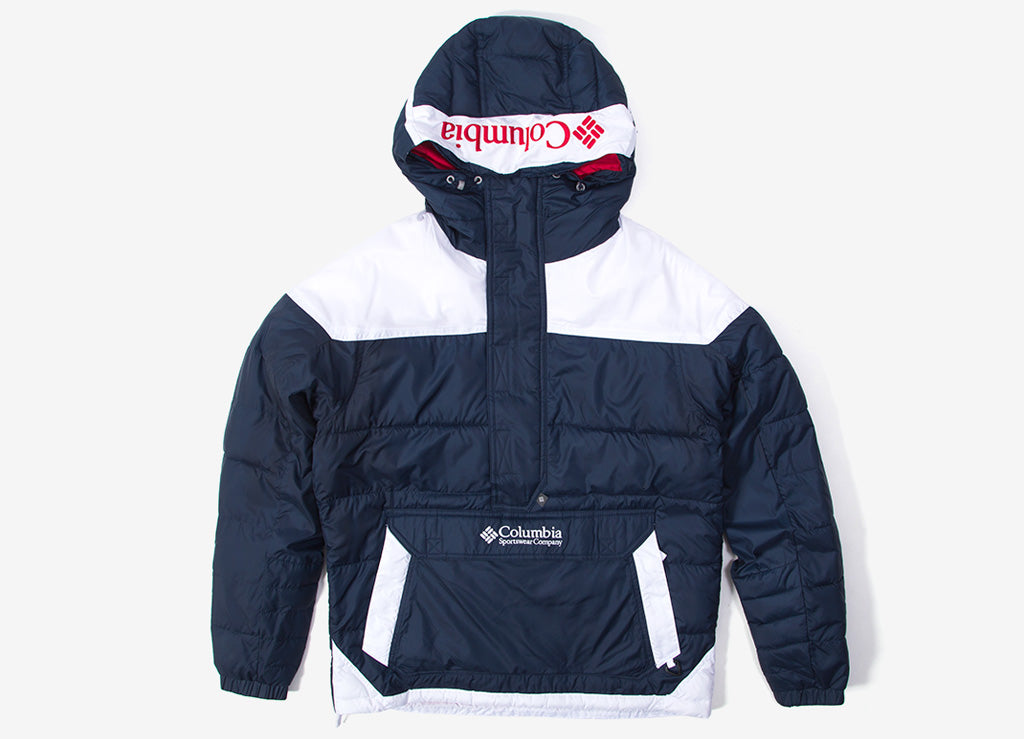 columbia pullover jacket