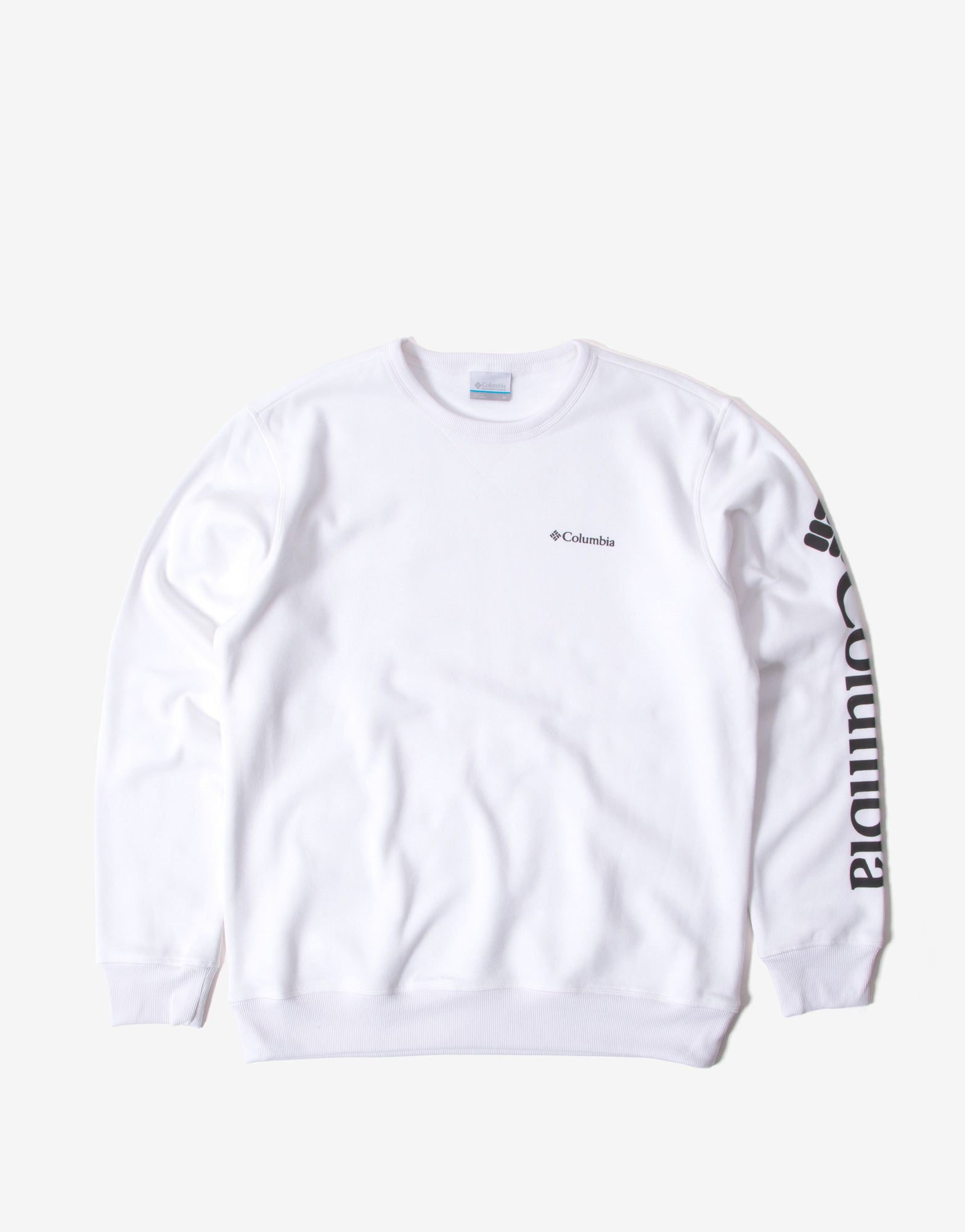 columbia white sweatshirt