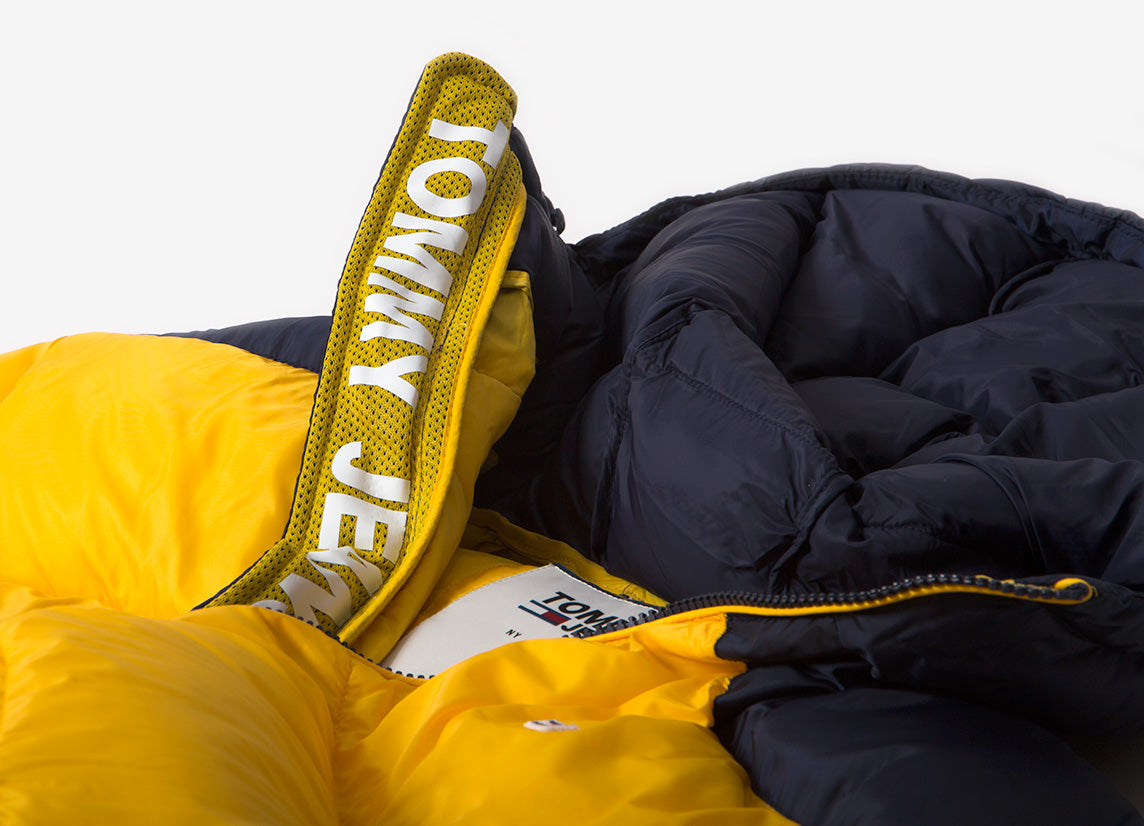 yellow tommy puffer