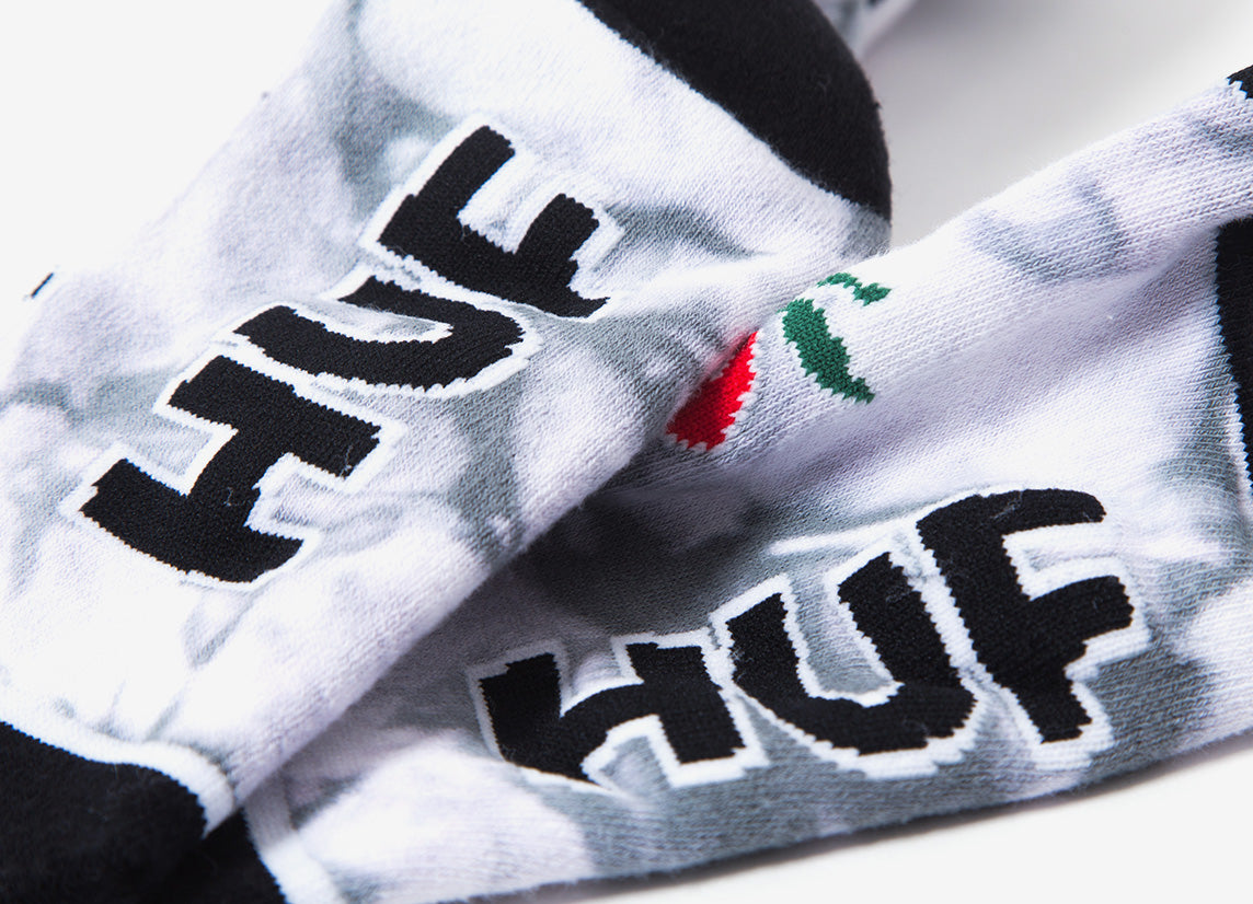 HUF x Cat Crystal Wash Crew Socks | HUF Socks | The Chimp Store