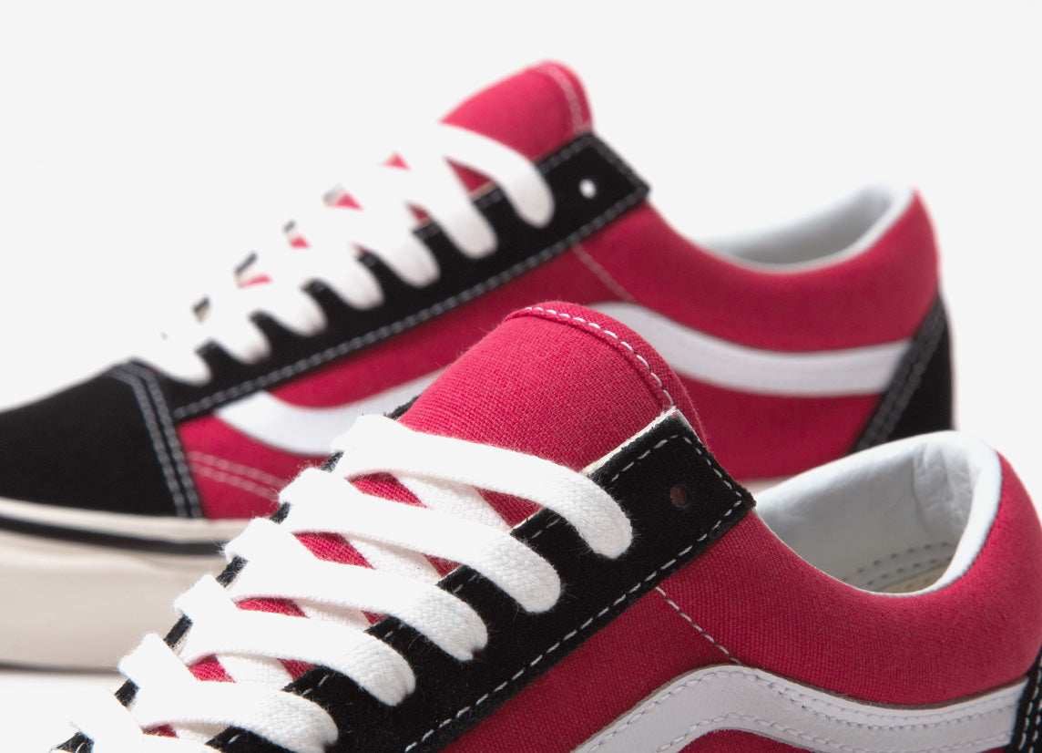 vans old skool 36 dx red