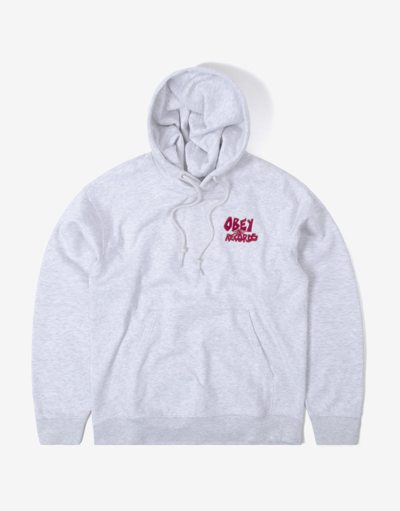 Obey Records Hoody - Ash