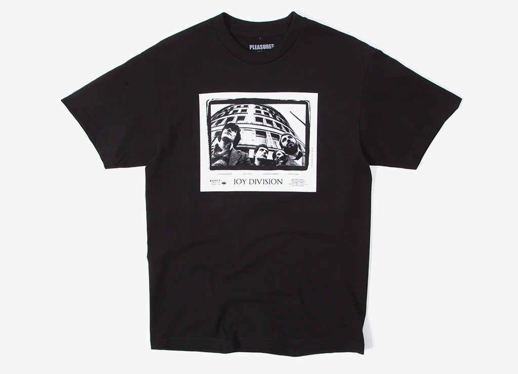 Pleasures x Joy Division Band T Shirt Black | The Chimp Store