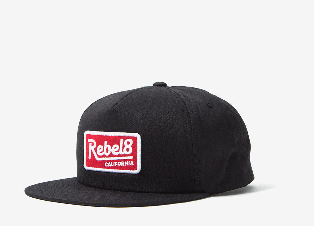 Rebel8 | Rebel8 Script Snapback Cap at The Chimp Store
