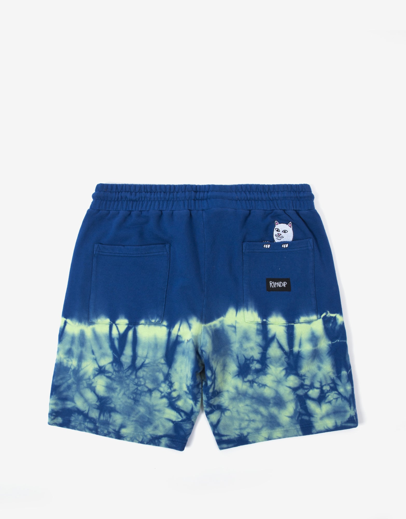 Rip N Dip Prisma Sweat Shorts Navy/Green | The Chimp Store