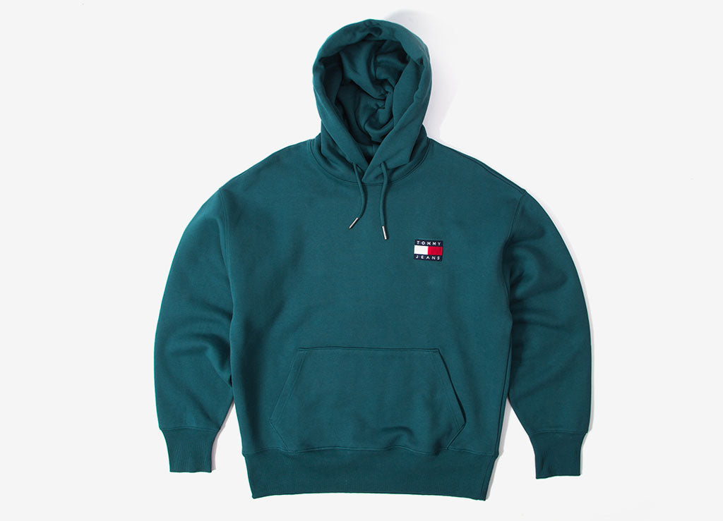 tommy badge hoodie