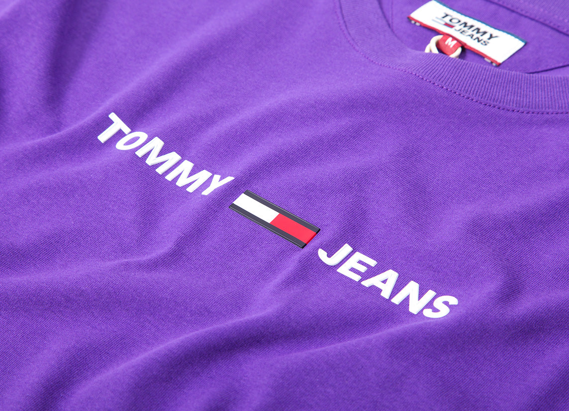 purple tommy hilfiger t shirt